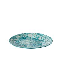 Тарелка мелкая 27,5 см, Bubble turquoise