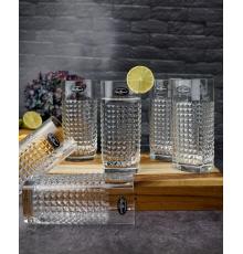 Набор стаканов высоких  Mixology  Elixir  480 мл , хрустальное стекло, 6 шт.