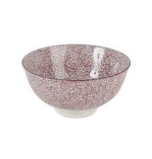 Old fashion damson color bowl 15cm