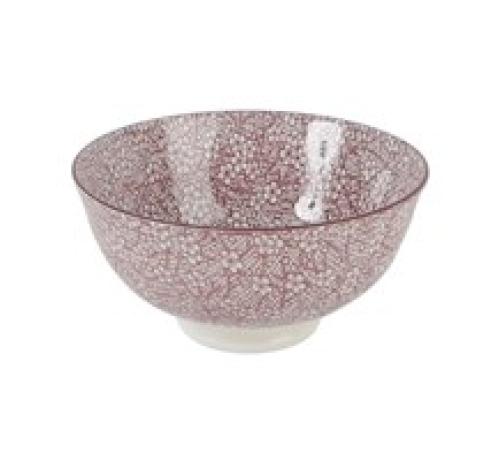 Old fashion damson color bowl 15cm