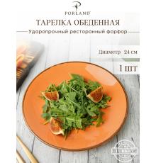 Тарелка мелкая без рима 24 cm