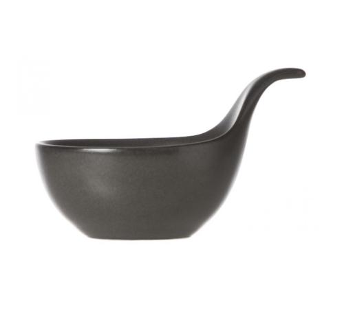 Black dish apero d6-8xh5cm set 6