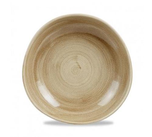 Салатник "волна" 1,11л d25,3см без борта stonecast patina antique taupe