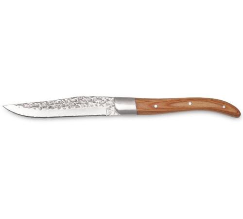 Нож для стейка 22,5 см, ручка - дерево (pakka wood), цвет светло-коричневый