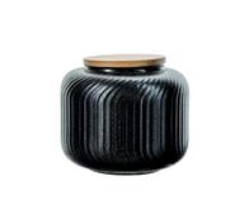 Емкость с деревянной крышкой 1,13 л, D13,8XH11.8CM